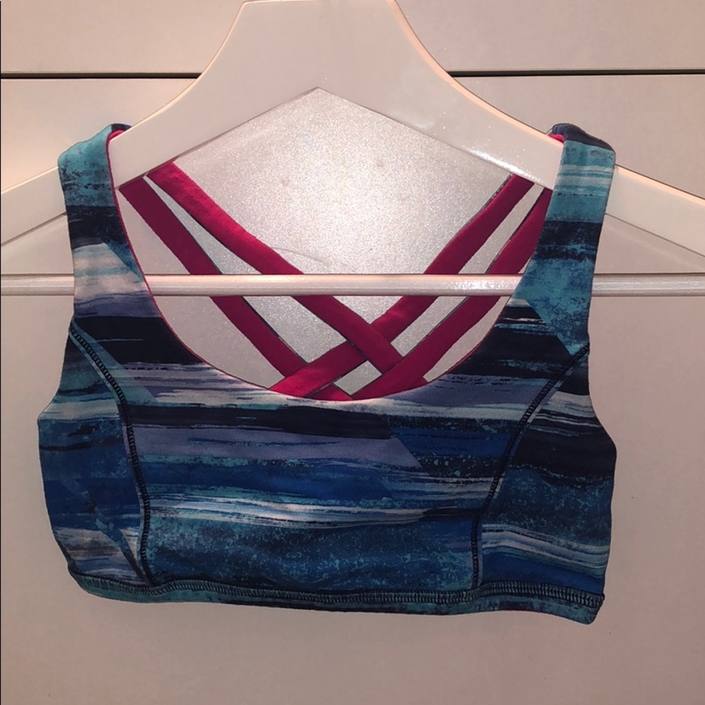 SUPER CUTE GIRLS ACTIVE WEAR REVERSIBLE BRA TOP